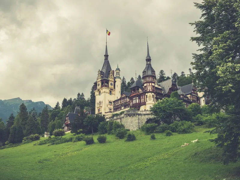 Château médiéval gothique en Transylvanie Roumanie château de Bran Dracula