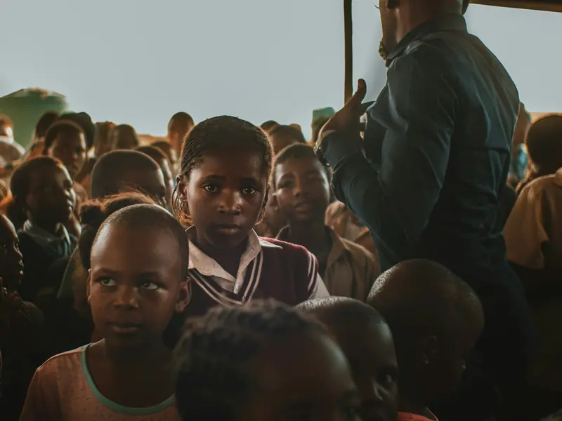 Village africain communauté locale voyage solidaire Afrique