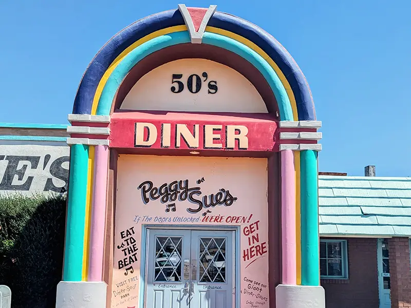 Désert de Mojave Route 66 Bagdad Café