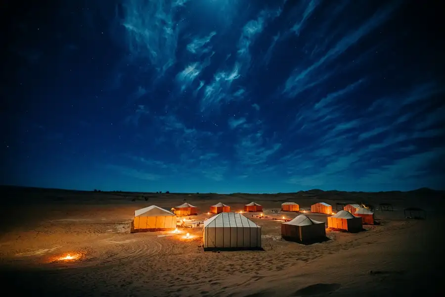 Campement de luxe