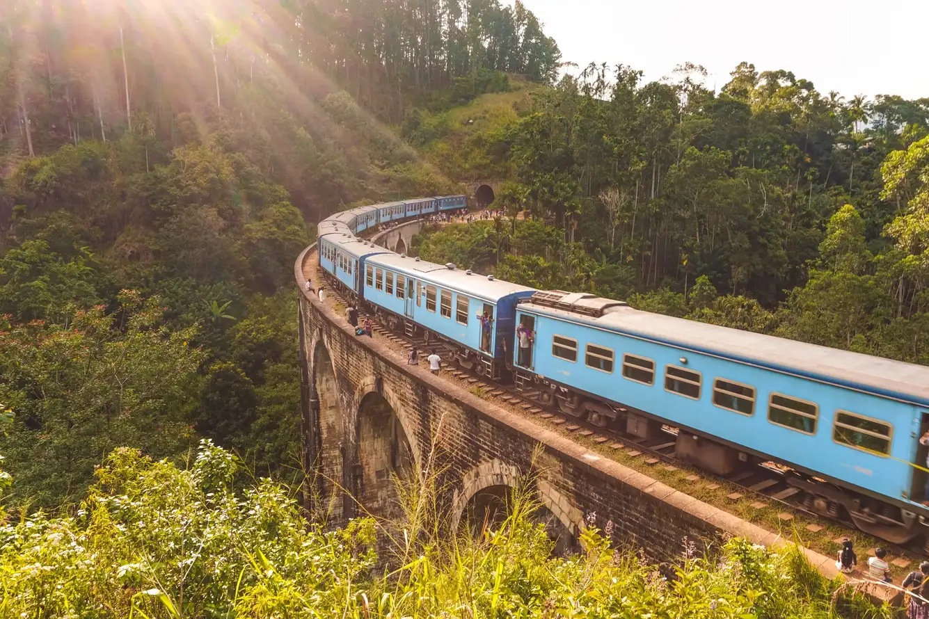 Train scenic Sri Lanka