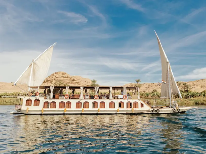Croisière sur le Nil en dahabeya traditionnelle