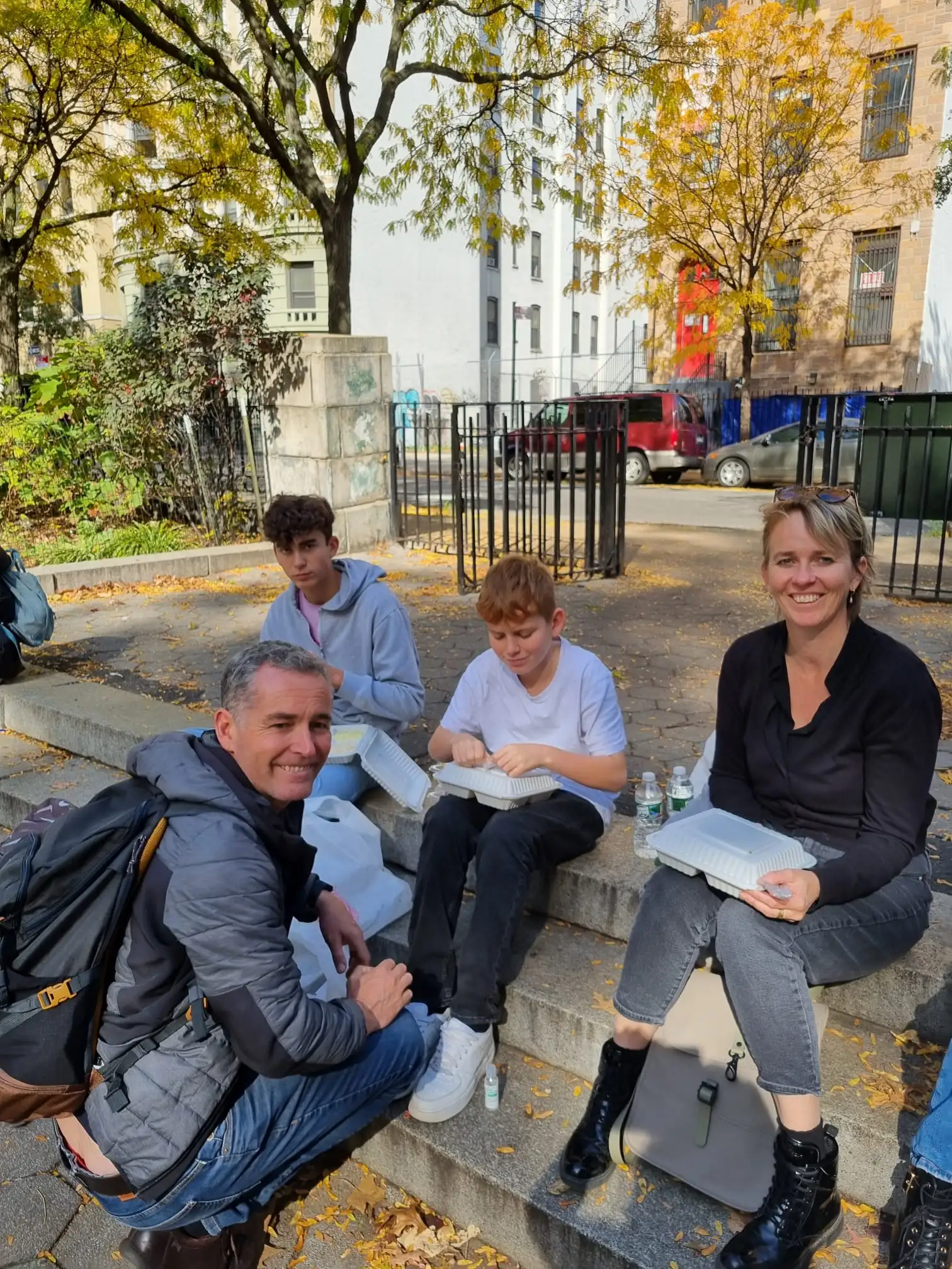 Groupe à New York