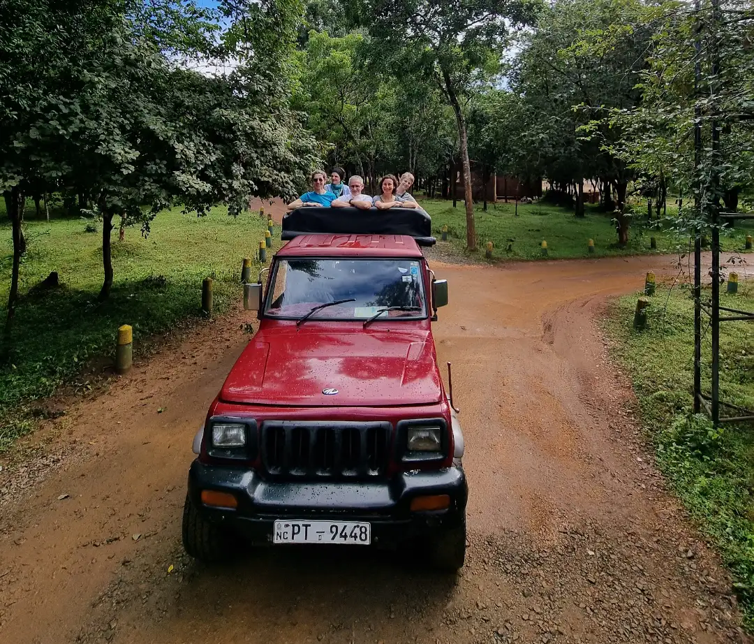 Groupe au Sri Lanka